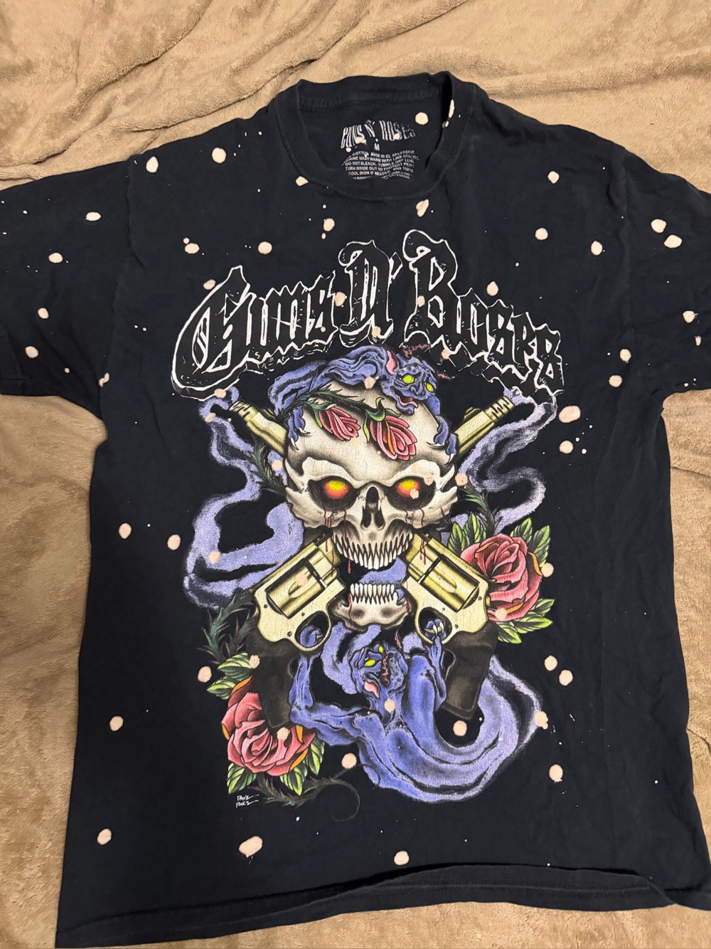 Guns N' Roses Black Short-Sleeve Graphic Tee